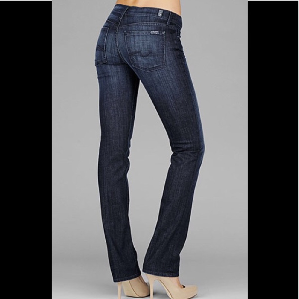 💎 7 for All Mankind straight leg jean, size 25